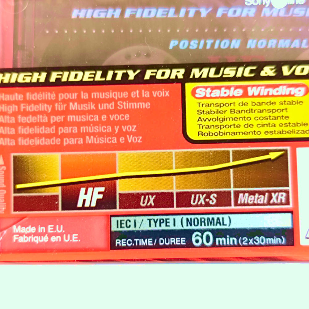 Sony HF Audio Cassettes - New & Sealed (46 & 60 Min.) - immagine 7