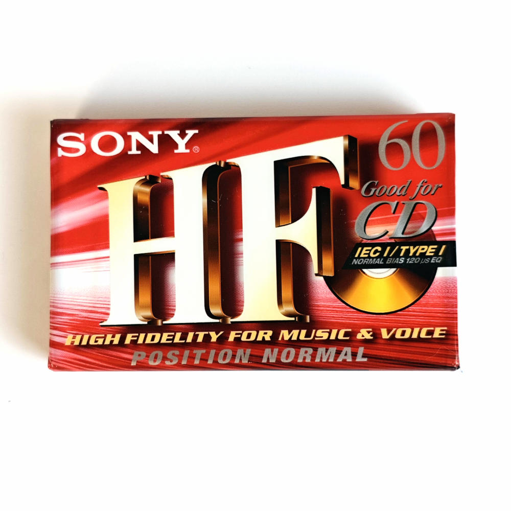 Sony HF Audio Cassettes - New & Sealed (46 & 60 Min.)