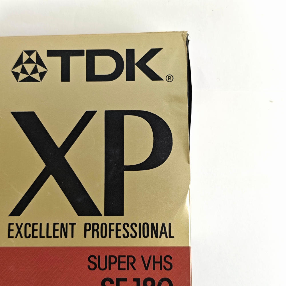 Dual Pack! Sealed TDK S-VHS Tapes (XP SE180) - immagine 5