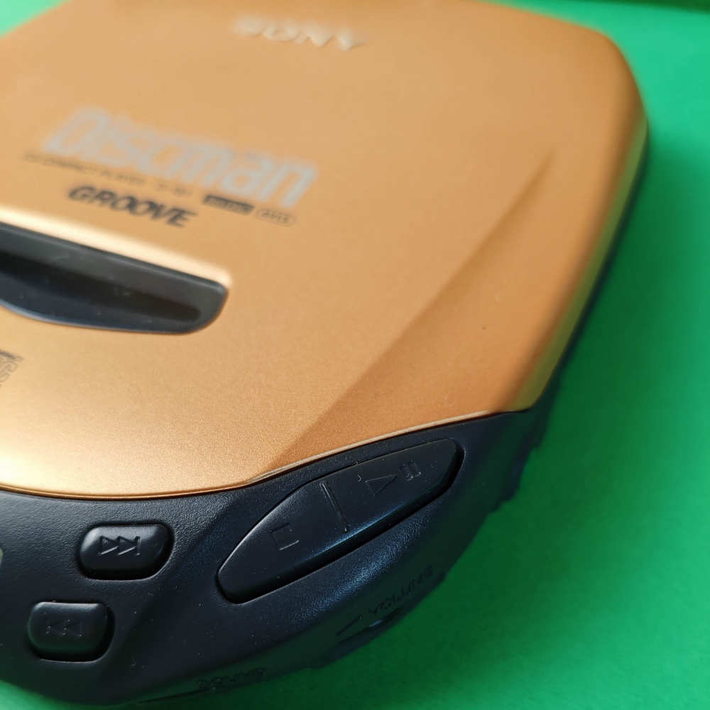 Sony Discman D-181 portable Cd Player orange - immagine 11