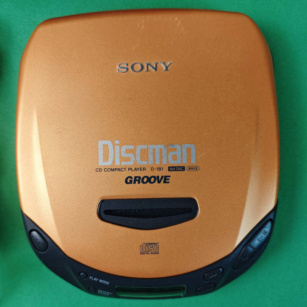Sony Discman D-181 portable Cd Player orange - immagine 6