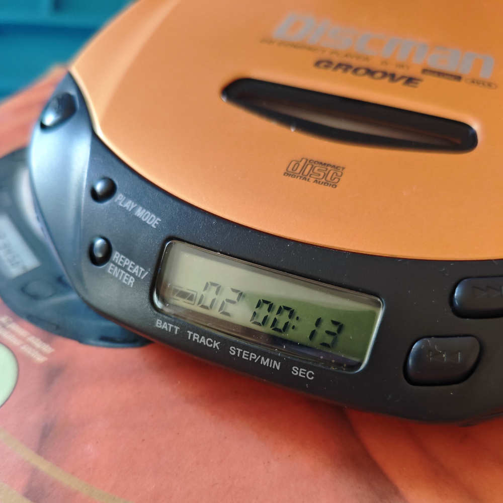 Sony Discman D-181 portable Cd Player orange - immagine 4