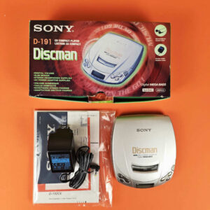 Sony Portable CD Player Discman D-191 grey